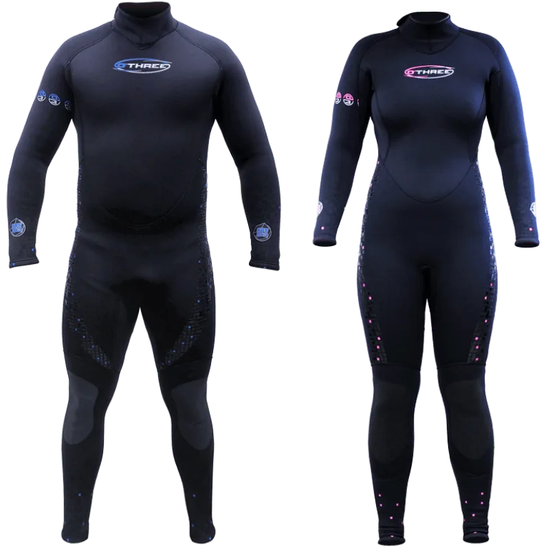 3mm Wetsuit – 3 X 3 GBS One Piece